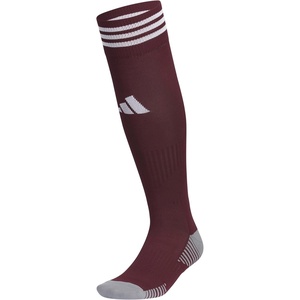 adidas Unisex Copa Zone Soccer Socks (1 Pair) Over-the-Calf(Team Maroon/White)