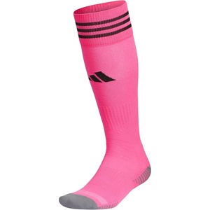 adidas Unisex Copa Zone Soccer Socks (1 Pair) Over-the-Calf(Ultra Pop/Black)