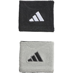 adidas Unisex Interval Reversible Wristband – Athletic Sweatband(Black/White/Aluminum 2/2.0)