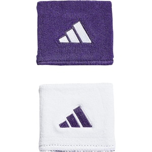 adidas Unisex Interval Reversible Wristband – Athletic Sweatband(Collegiate Purple/White/2.0)