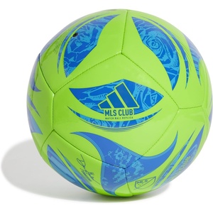 adidas Unisex MLS Soccer Ball(Green/Glory Blue/Solar Blue)