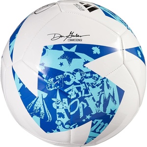 adidas Unisex MLS Soccer Ball(White/Blue/Bright Cyan)