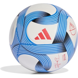 adidas Unisex MLS Soccer Ball(White/Glory Blue/Lucid Red)