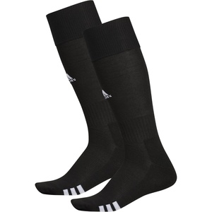 adidas Unisex Rivalry Soccer Socks (2 Pairs) Over-the-Calf(1/Black/White)