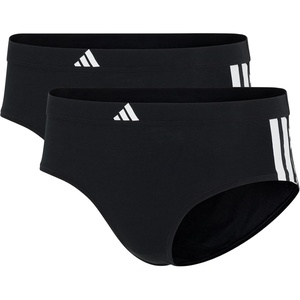 adidas Women’s Active Essentials Cotton Hipster Underwear(Black/Black)