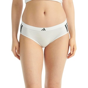 adidas Women’s Active Essentials Cotton Hipster Underwear(White)