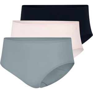 adidas Women’s Active Light Flex Hipster Underwear(Black/ Sandy Pink/Wonder Sage)