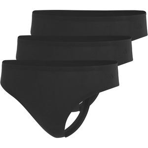 adidas Women’s Active Light Flex Thong Underwear(Black)