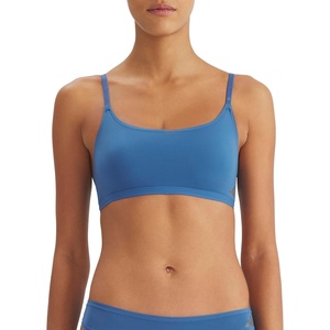 adidas Women’s Active Micro Body Fit Scoop Bralette(Dusky Petrol)