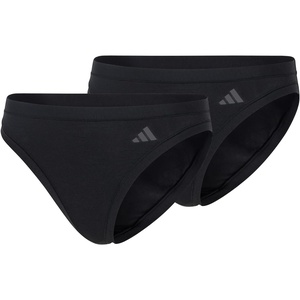 adidas Women’s Active Modal Comfort Bikini Underwear(Black)