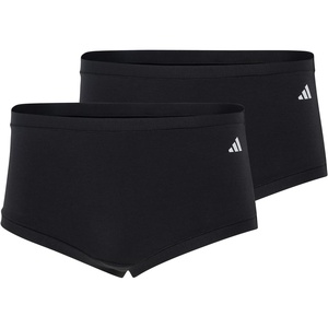 adidas Women’s Active Modal Comfort Shortie 2-Pack, Black, Medium