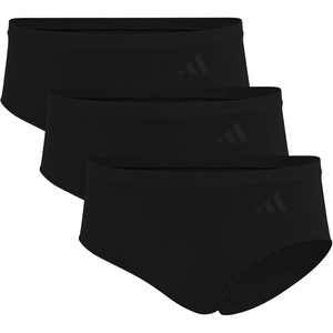 adidas Women’s Active Seamless Hipster Underwear(Black)