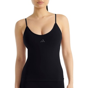 adidas Women’s Active Seamless Micro Stretch Smoothing Tank Top(Black)