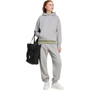 adidas Womens All Season Fleece Sweatpants Casual – Brown(Medium Grey Heather)