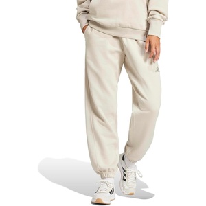 adidas Womens All Season Fleece Sweatpants Casual – Brown(Wonder Alumina)