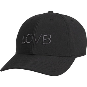 adidas Women’s Backless Ponytail Hat – Open Back Baseball Cap(Black/Carbon Grey/Lovb)