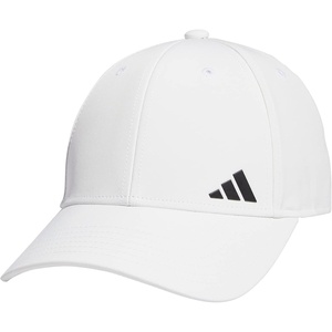 adidas Women’s Backless Ponytail Hat – Open Back Baseball Cap(White/Black/1)