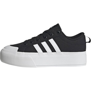 adidas Womens Bravada 2.0 Platform Sneakers Shoes Casual – Blue(Black/White/Black)