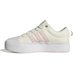 adidas Womens Bravada 2.0 Platform Sneakers Shoes Casual – Blue(Off White/Clear Pink/White)