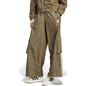 adidas Women’s City Tech Utility Woven Cargo Pants(Olive Strata/White)