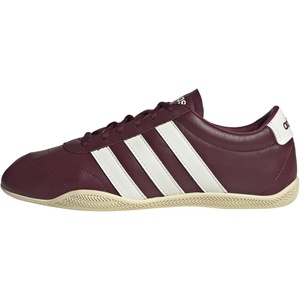 adidas Women’s Grand Court Lo Sneakers(Shadow Red/Off White/Shadow Red)