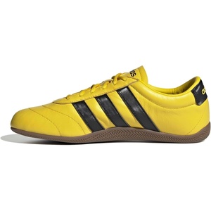 adidas Women’s Grand Court Lo Sneakers(Yellow/Black/Gum)