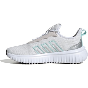 adidas Womens Kaptir Flow 2.0 Lace Up Sneakers Shoes Casual – Pink(White/Semi Flash Aqua/Silver Metallic)