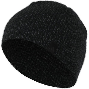 adidas Women’s Lifestyle Beanie – Soft Fuzzy Knit Winter Hat(Black/Grey/Black)