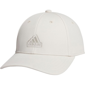 adidas Women’s Must Have Medium Crown Structured Adjustable Fit Strapback Hat(Alumina Beige/Grey/White)