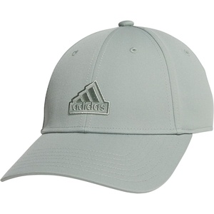 adidas Women’s Must Have Medium Crown Structured Adjustable Fit Strapback Hat(Silver Green/Grey/White)