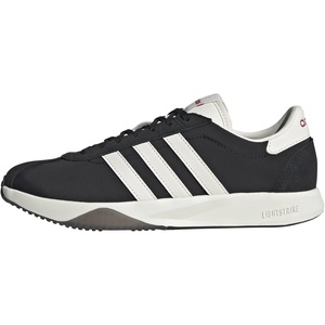 adidas Womens Run 7626 Lace Up Sneakers Shoes Casual – Off White(Black/White/Better Scarlet)