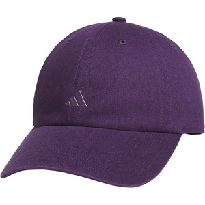 adidas Women’s Saturday Hat – Relaxed Fit Strapback Baseball Cap(Aurora Plum Purple/Shadow Violet/3)