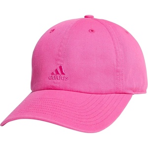 adidas Women’s Saturday Hat – Relaxed Fit Strapback Baseball Cap(Pulse Magenta Pink/2)