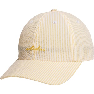 adidas Women’s Saturday Hat – Relaxed Fit Strapback Baseball Cap(Semi Ice Tangerine Orange/Semi Spark Orange/Seersucker)