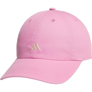adidas Women’s Saturday Hat – Relaxed Fit Strapback Baseball Cap(Tropic Bloom/Pink Tint/3)