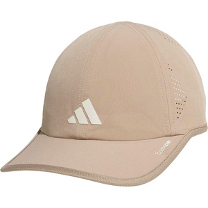 adidas Women’s Superlite Hat – Lightweight Moisture-Wicking Cap for Workout and Training(Chalky Brown/White/3)