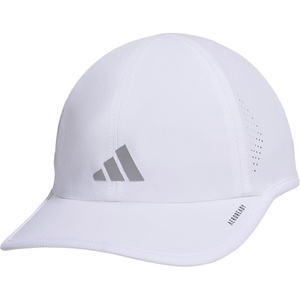 adidas Women’s Superlite Hat – Lightweight Moisture-Wicking Cap for Workout and Training(White/Silver Metallic/3)