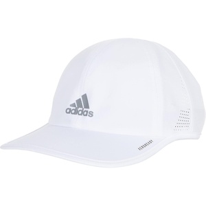 adidas Women’s Superlite Hat – Lightweight Moisture-Wicking Cap for Workout and Training(White/Silver Reflective/2)