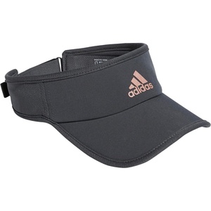 adidas Women’s Superlite Visor – Lightweight Moisture-Wicking Running Tennis Hat(Grey Six/Rose Gold/3)