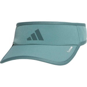 adidas Women’s Superlite Visor – Lightweight Moisture-Wicking Running Tennis Hat(Preloved Teal Green/Aurora Green Ivy/3)