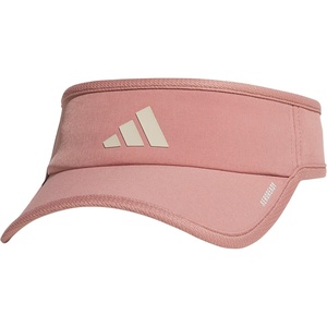 adidas Women’s Superlite Visor – Lightweight Moisture-Wicking Running Tennis Hat(Warm Clay Pink/Wonder Alumina Grey/3)