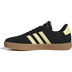 adidas Women’s VL Court 3.0 Sneaker(Black/Crew Yellow/White)