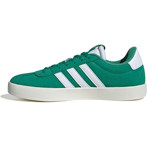 adidas Women’s VL Court 3.0 Sneaker(Court Green/White/Gold Metallic)