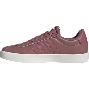 adidas Women’s VL Court 3.0 Sneaker(Crimson Crimson Zero Met)