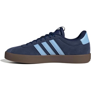 adidas Women’s VL Court 3.0 Sneaker(Dark Blue/Glow Blue/White)