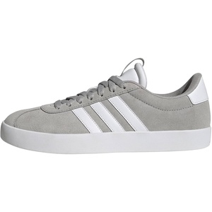 adidas Women’s VL Court 3.0 Sneaker(Grey Two Cloud White Silver Metallic)