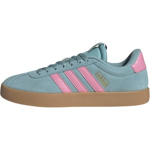 adidas Women’s VL Court 3.0 Sneaker(Mint Ton/Bliss Pink/Gold Metallic)