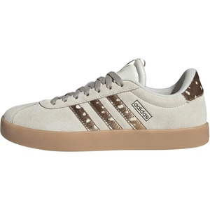 adidas Women’s VL Court 3.0 Sneaker(Off White/Preloved Brown/Shadow Brown)