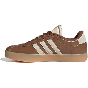 adidas Women’s VL Court 3.0 Sneaker(Preloved Brown/Cream White/Gold Metallic)