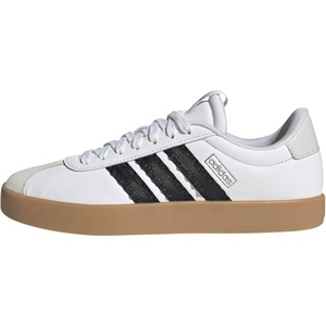 adidas Women’s VL Court 3.0 Sneaker(White/Black/Orbit Grey)